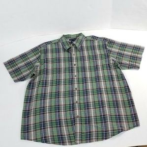 Sharp Grant Thomas Plaid Print Shirt Men's XL